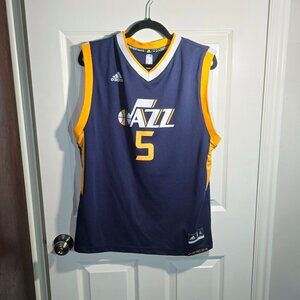 Utah Jazz Adidas Jersey Seasons 2014-2018 Rodney Hood (5), XL